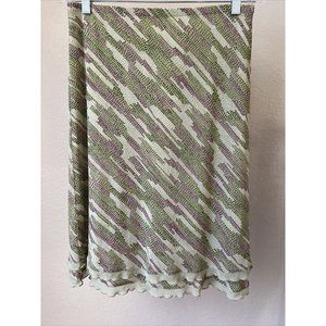 Liz Claiborne Emma James Vintage Y2K Midi Skirt Fairy Grunge Trendy 2000 Medium